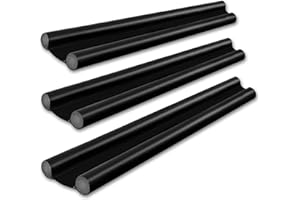 Gucass 3 Stück Zugluftstopper für Türen, 96 cm PU Zugluftstopper Haustür Türbodendichtung mit Doppellagige, Luftzugstopper für türen, Türunterdichtung Schutz vor Luftzug und Lärm Schwarz