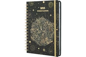 Grupo Erik: Agenda Harry Potter 2025 | Agenda Settimanale 2025, Life Planner 2025, Weekly Planner 2025 12 mesi, 14,8 x 21 cm, Agenda 2025 Settimanale A5, Harry Potter Gadget