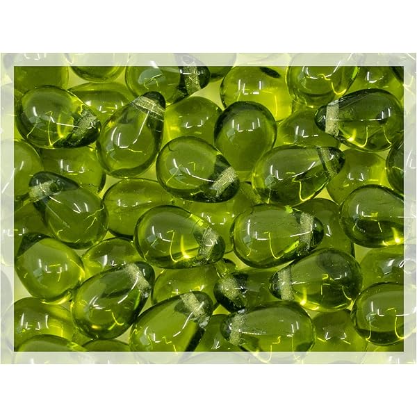 Czech Glass Beads - 50 Pieces, 6x9mm Teardrop Aqua Blue, Transparent, 1mm Hole For Jewelry Making