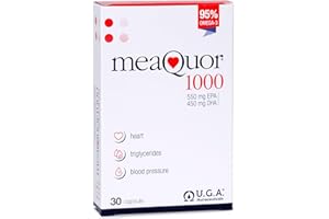 OMEGOR Meaquor® 1000 – avec 1000 mg d'EPA et de DHA par capsule | 5 certificats IFOS pour chaque lot | 30 cps