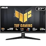 ASUS TUF Gaming VG279Q3A Monitor Gaming 27” pollici, Full HD (1920x1080), 180 Hz, Fast IPS, sincronizzazione ELMB, 1 ms (GTG)