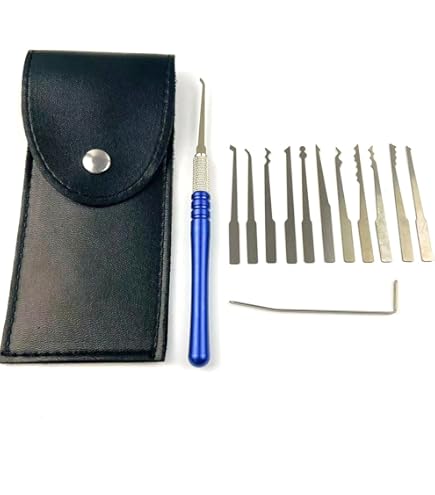 Set Di 48 Chiavi Scassinatori In Acciaio Inox - Chiavi Master Universali Per Serrature Porte, Per Fabbri E Casa - Foto 12