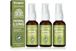 OURDORT Herbal Lung Spray 3 Stück, Herbal Lung Cleansing Spray, Atementgiftendes Kräuterlungenreinigungsspray, Lungenreinigung Spray, für Den Täglichen Gebrauch Geeignet