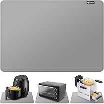 6 PièCes SéRies Tapis RéSistant à La Chaleur Pour Friteuse à Air, Tapis