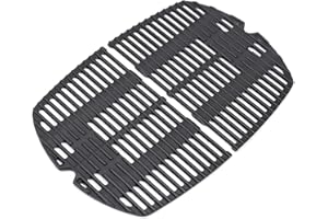 MGiessca 7645 Grillrost für Weber Q200 Q220 Q260 Q2000 Q2200 Q2400 Gasgrills,27,3 x 38,9CM Gusseisen Grillrost Zubehör für Weber 7645 7583 65811 69935,2 Stück