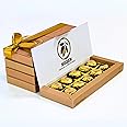 BILZEN CHOCOLATE & CONFECTIONERY Gift Box I Gourmet Milk Chocolates I Dates And Roasted Hazelnut I Khajoor With Pahadi Badam I No Preservative I Healthy Snacks I 135 Gm