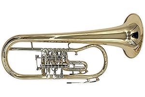 EASTMAN Tuyama® TFH-371 Flügelhorn in B (3 Drehventile mit Trigger) Bugle Goldmessing lackiert