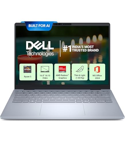 Dell Inspiron 15 5515, 15.6 inch FHD Touch Laptop - AMD Ryzen 7