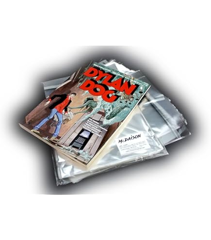 100 Buste Per Fumetti - Formato Diabolik, Alan Ford, Satanik, Protezione E Conservazione - Foto 4