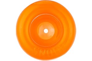 OUTWARD HOUND Planet Dog Orbee-Tuff Snoop - Dispensador de recompensas con Forma de Bola - Rompecabezas Interactivo para Perros - Naranja - Grande