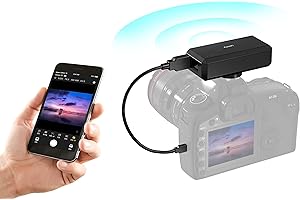 CamFi CF102-Fernbedienung, Kameraassistent Fernbedienung Zoon-Steuerung Blendenverschluss, High-Speed-Fotografie