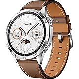 HUAWEI WATCH GT 4 46mm Smartwatch, Batteria fino a 2 settimane, Android e iOS, Analisi calorie, Monitoraggio della salute 24h