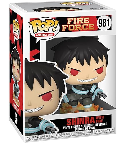 Funko Pop! Animation: Fire Force - Arthur Boyle with Sword - Figurine en Vinyle à Collectionner - Idée de Cadeau - Produits Officiels - Jouets pour Les Enfants et Adultes - Anime