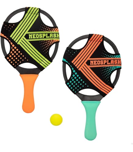 1x Opblaasbare strandbal oranje/wit 28 cm speelgoed voor kerst