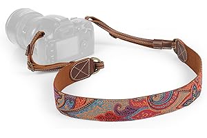 MegaGear Pasek do aparatu Chelly Series - z prawdziwej skóry, na ramię lub szyję