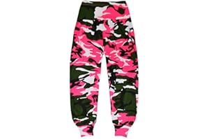 jolly rascals Girls Dance Pants - Multicoloured Viscose Camouflage - Casual - Machine Washable