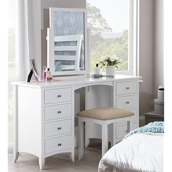 Gainsborough White Dressing Table Very Solid Dressing Table With