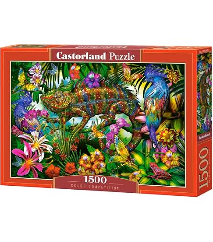 Castorland Puzzle, 1500 Teile – Motiv: Tiere Der Savanne (Animaux De La Savane)