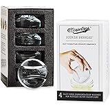 Masontops Pickle Pepple Infinitygewichte aus Glass zum Fermentieren - Set mit Gewichten für das Beizen - [Small Mouth] Standa