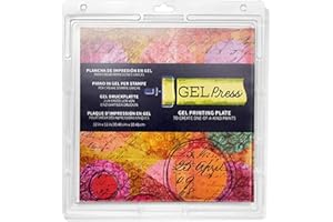 Gel Press GEL10803 Plaque de Gel, Transparent, 30.48 x 30.48 cm