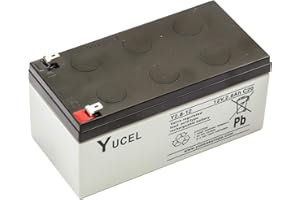 PETROLSCOOTER Yucel/Yuasa Y2.8-12 Sealed Lead Acid Battery 12v 2.8ah Burglar Alarm Back Up