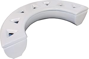 Metrox Raumbefeuchter Keramik (für Kamin + Ofen, Inhalt 450 ml, Farbe creme-weiß, Luftbefeuchter halbrund) 19994