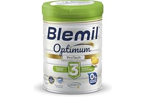 BLEMIL PLUS Blemil 3 Optimum ProTech 0% Azúcares añadidos - Preparado Lácteo en polvo, Desde los 12 meses, 800 g