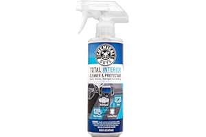 Chemical Guys Limpiador Protector Superficies Interiores Total Interior Cleaner & Protectant 473 ml. Limpia Cuero, Vinilo, Plástico, Alfombra, Tela, Madera, Vidrio y Pantallas de Navegación.