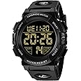 L LAVAREDO Digital Men's Watch (Black Dial Black Colored Strap)