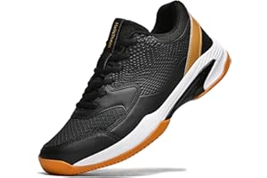 HaloTeam Tennis Shoes Mens Fashion Non Slip Running Trainers Lightweight Breathable Fitness Sport Sneakers for Badminton Squash Volleyball 5 UK-11 UK