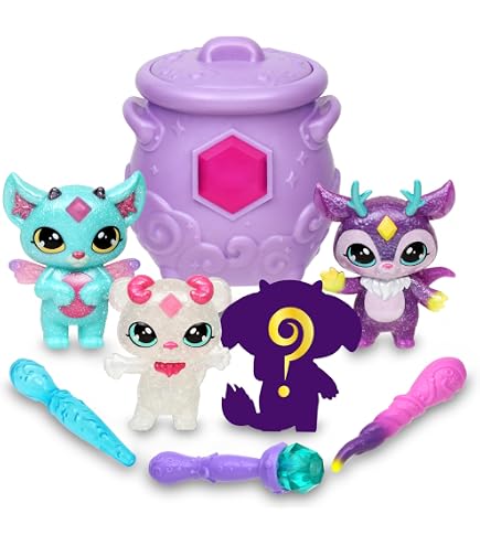 Magic Mixies - Lampe magique rose, jouet interactif, jeu magique avec poupée Mixie Genius, avec lumières, sons et effets de brouillard, pour enfants de plus de 5 ans, célèbre (MGX09100
