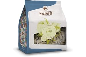 SPEED HORSECARE WITH PASSION EST. 1963 Speed Delicious speedies Pure Apple, Pferdeleckerli mit Apfelgeschmack, getreidefrei, Beste Zutaten, einfach praktisch (5 kg)