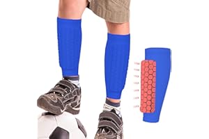 BoloShine 1 Paia Parastinchi Calcio Calzini Maniche, Parastinco per Calze Ergonomicamente Comodi da Indossare, Mini Elastico Paratibie Piccoli per Bambini Uomo Donna
