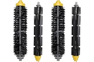 TAI XIN BATT 4 Kits de Accesorios para Cepillos de Rodillos Compatibles con iRobot 600 Series 605 606 615 616 620 621 625 630 631 650 653 655 660 670 671 676 680 Aspirador