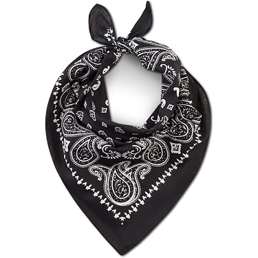 ELVEDO Elavedo – Set Da 3 Fazzoletti Da Collo Multifunzione (Blu, Bianco, Nero) – Sciarpa Tubolare Antivento Per Uomo, Donna E Bambino, Ideale Per Sport E Outdoor