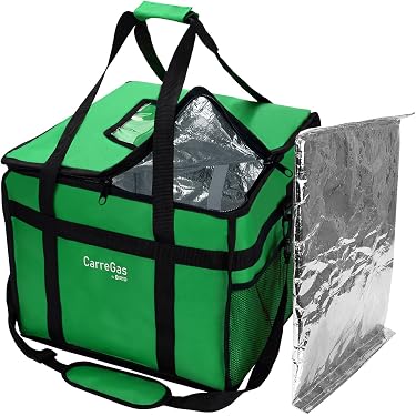 Produktbild von Catering Liefertasche – 28L Isolierte Warm/Kalt-Tasche Mit Wasserdichtem Oxford-Gewebe, Klappbar