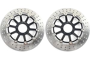 TARAZON 2x Discos de Freno Delantero para CBR 600 F CBR600F4 SuperSport 99 00, XL 1000 V Varadero SD01 SC02 SD02 SD03 1999-2012, CBR 600 F F4 99 00, CBR 900 RR Fireblade 92 93
