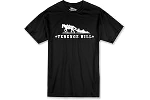 TERENCE HILL OFFICIAL Camiseta - Terence Hill Logo Oficial (Negro)