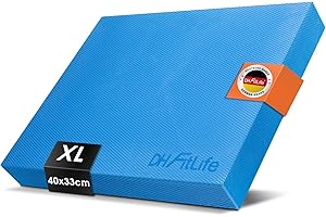 DH FitLife Premium Balance Pad – Cuscino Propriocettivo Ideale per Esercizi di Equilibrio e Stabilità | Yoga, Pilates, Balance & Core Training | Cuscino per Fisioterapia e Allenamento Fitness