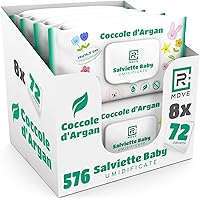 Salviettine Neonato Determondo 864 Pezzi - Con Argan, Ipoallergeniche E Profumate - Foto 5