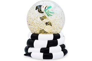 SILVER BUFFALO Beetlejuice Sandworm 4 Inch Collectible Snow Globe
