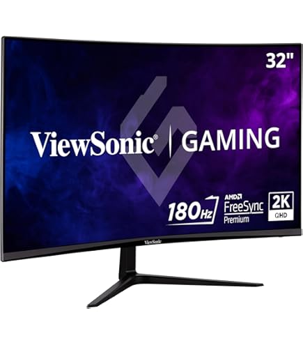 ViewSonic VX3218-PC-MHD 32-inch 1080p HD Curved Gaming Monitor