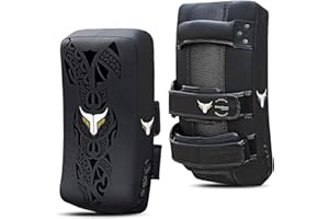 Mytra Fusion Muay Thai Bouclier de Frappe Curved boucliers de Boxe MMA, Kickboxing, Arts Martiaux, Karaté, pao de Frappe