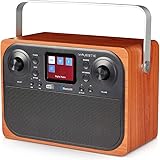 Majestic RT 197 DAB - Radio DAB/DAB+/FM, Bluetooth, Display LC, Ingresso AUX-IN, uscita cuffie, sveglia 2 allarmi 3 suonerie