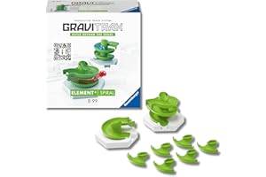 Ravensburger - Gravitrax Espansione Spiral | Pista Biglie Con 3 Pezzi | Rompicapo Bambini Con Le Biglie | Giochi Bambino 8 Anni Maschio | Giochi Per Bambini Compatibili Con Tutti I Gravitrax