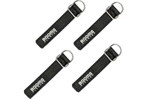 Booms Fishing RB1 Rod Tie Belts Pole Straps, Fit for Kayak Paddle Leash and Fishing Pole Tether