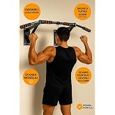 Leyaton Duvar Barfiks Aleti Barfix Demiri Barfiks &Ccedil;ubuğu 200 Kg Taşıma Kapasiteli Siyah, DVBRFX