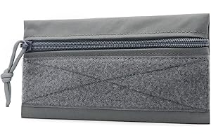 Qavctw Sac tactique d'administration avec crochet et boucle pour ranger les outils, les collations, les bonbons, les poches à suspendre