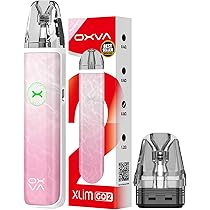 Oxva Xlim Go 2 Vape Pod Kit - Pink Ripple - 2A Fast Charge, 1500mAh  Battery, 30W Output, 3-Starry Light Indicator