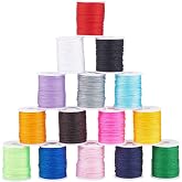 Fil Nylon Satiné 2,5mm Pour Création De Bijoux Et Bracelets - Longueur 3, 5 Ou 10 Mètres